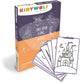 Kidywolf kidydraw mini recharge – il était une fois les animaux – 60 cartes à dessiner