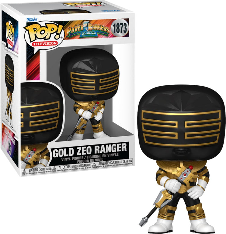 Funko Power Rangers Zeo Pop! films figurine en vinyle zeo ranger or 9 cm pop! chiffre