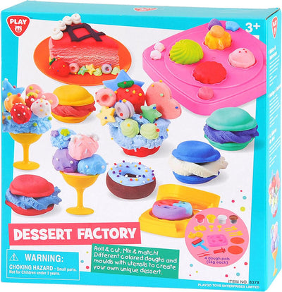 Jouez au dessert Factory Kleiset, 4 pots d'argile