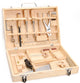 Boîte à outils en bois, 16dlg.