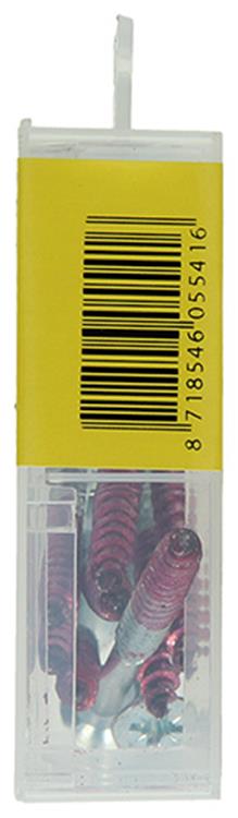 Rotadrill 1039823 - vis universelle vk pzd vz 6,0x80mm (12) | 6 pièces