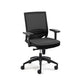 Mayer sitzmöbel chaise pivotante myoptimax tissu noir plastique piètement étoile avec roulettes