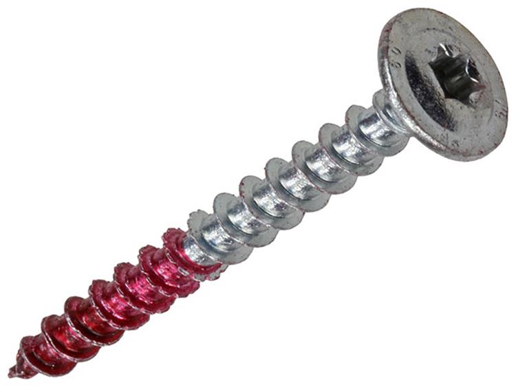 Rotadrill 1040012 - vis construction bois tête bombée vz tx 6.0x60mm (50) | 4 pièces