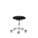 Mayer sitzmöbel tabouret pivotant fonctionnel myxpert tissu noir métal piètement étoile plat