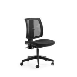 Mayer sitzmöbel chaise pivotante myladylike tissu noir plastique piètement étoile