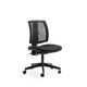 Mayer sitzmöbel chaise pivotante myladylike tissu noir plastique piètement étoile