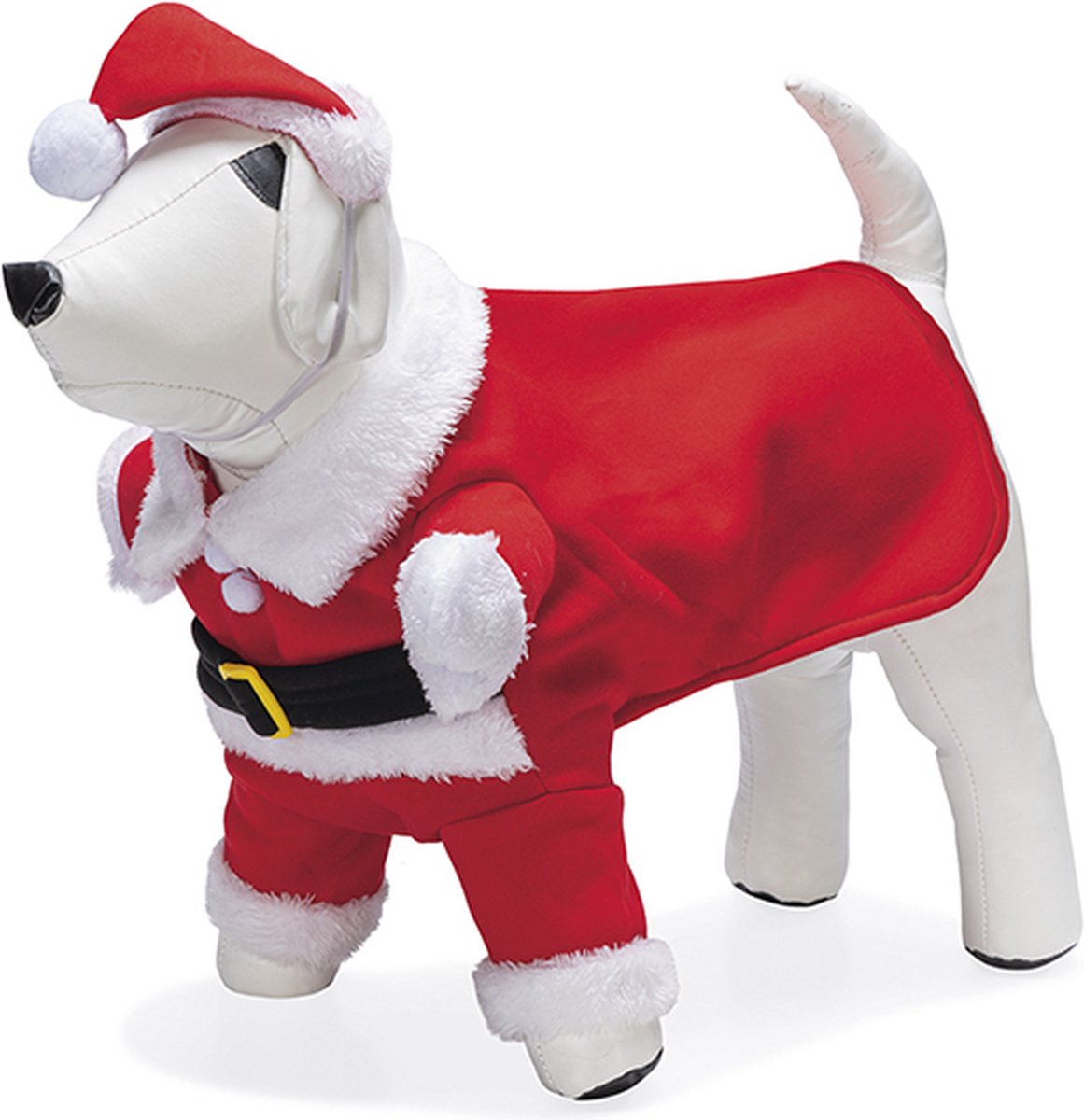 Beeztees Costume Père Noël - vêtements pour chien - 28 cm