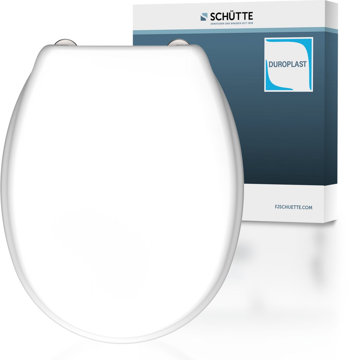 Schütte schütte siège de toilette blanc duroplaste