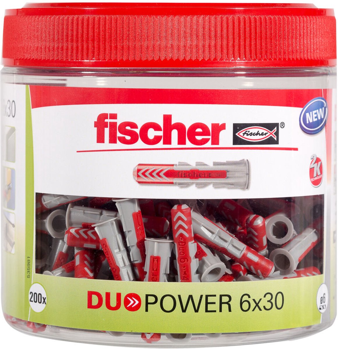 Fischer Cheville bi-composant 30 mm 6 mm 535981 200 pièce(s)