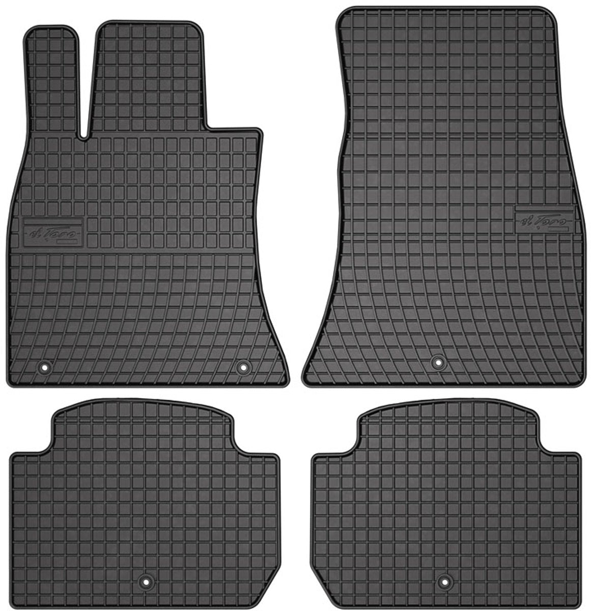 Tapis en caoutchouc Frogum kia stinger liftback 2017-présent -