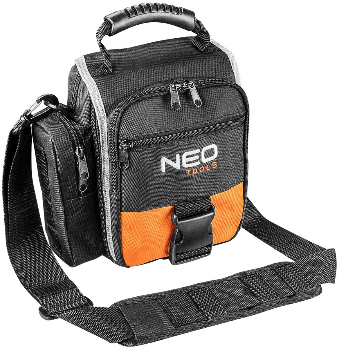 Grupa topex neo - sac à outils - polyester renforcé - 4 poches intérieures et 4 extérieures - sangle de transport