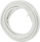 Cordon domestique Q-link - plat - capacité de charge jusqu'à 1200w - 2 x 0,75 mm² - 5 m - blanc