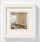 Poivrons Walther - cadre en bois - format photo 13x13 cm - blanc