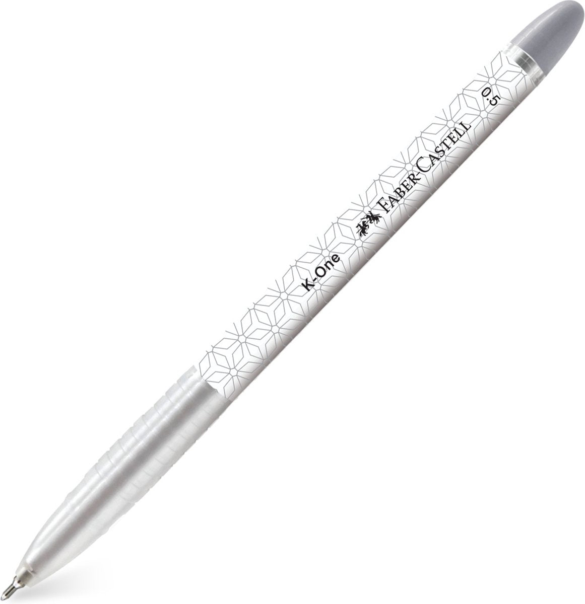 Stylo à bille Faber-castell - k-one - 0,5 mm - noir - boîte de 10 pièces - fc-642099