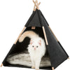 Trixie Cat Basket Tipi sentait l'anthracite