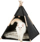 Trixie Cat Basket Tipi sentait l'anthracite