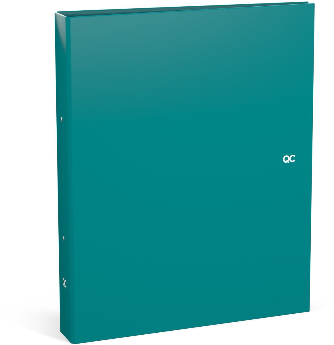 Classeur à anneaux couleur Qc a4 - bleu-vert - 23 anneaux