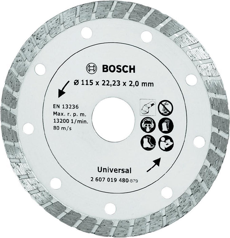 Meule diamantée Bosch - turbo - 115 mm