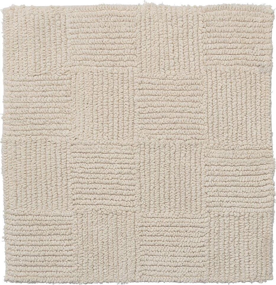 Sealskin - tapis de bain inversé 60x60 cm - coton - sable