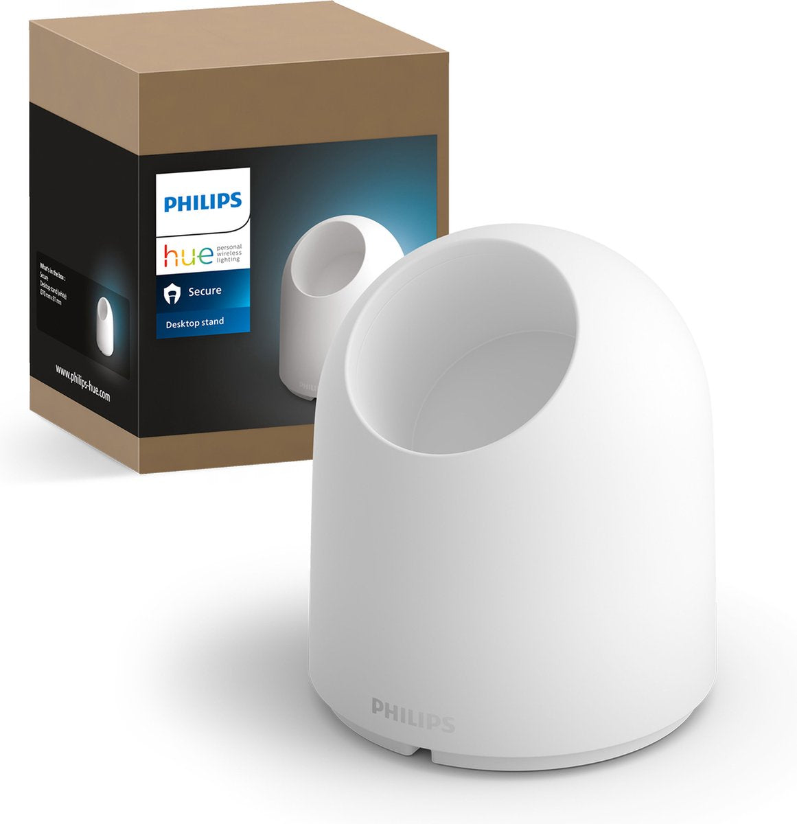 Base de caméra sécurisée Philips hue - blanc