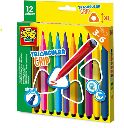 Marqueurs SES Triangle Grip