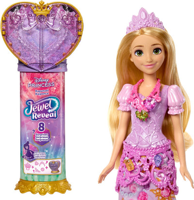 Mattel Disney Princess Jewel Reveal Raiponce - poupée de mode