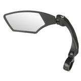 Miroir à vélo d'onde M à gauche 110 x 55 mm noir - afbeelding 1