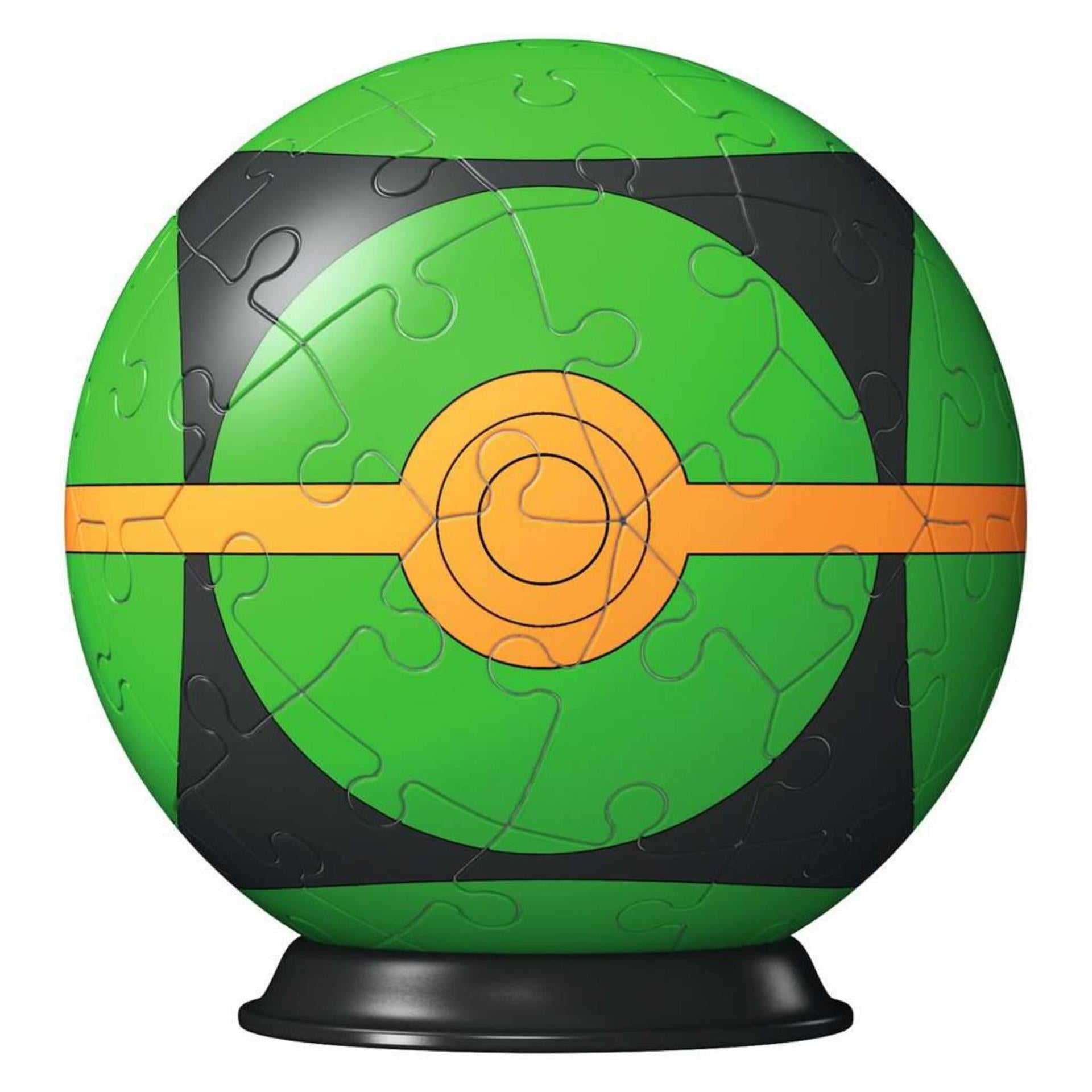 Ravensburger 3d Puzzle Ball Pokémon Pokébal Green, 54e.