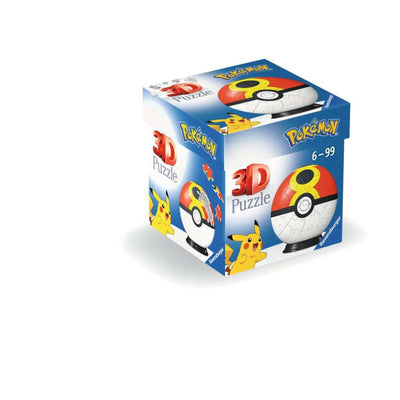 Ravensburger 3d Puzzle Ball Pokémon Pokébal, 54e.