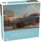 Tactic Magnus Enckell : Annankatu par une froide matinée d'hiver – puzzle – 1000 pièces – impression hivernale de la ville d'Helsinki – art finlandais classique – haute qualité scandinave
