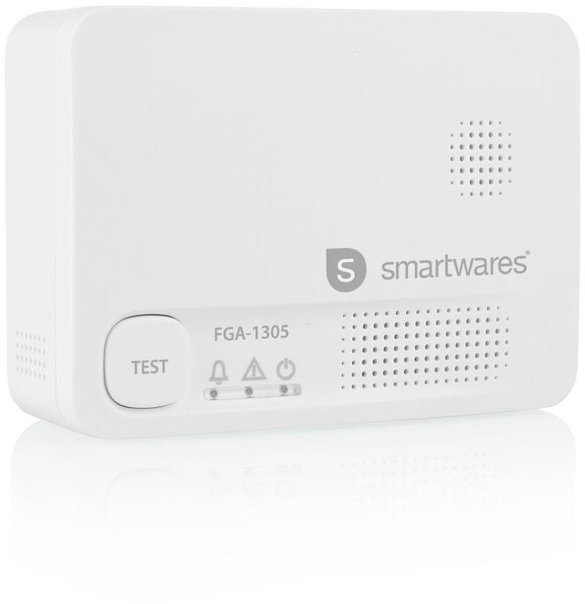 Smartwares FGA-13051 - détecteur de monoxyde de carbone détecteur de CO - 85 dB - capteur 10 ans - certifié BSI