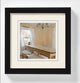 Poivrons Walther - cadre en bois - format photo 13x13 cm - noir