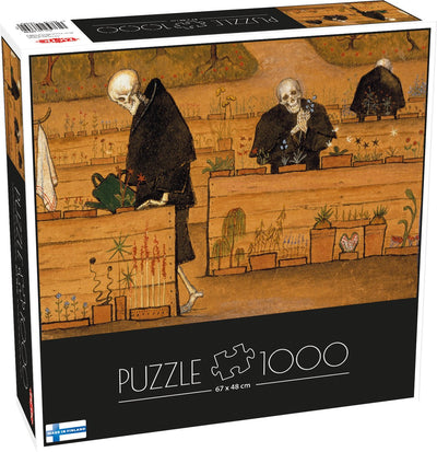 Tactic Hugo Simberg : le jardin de la mort – puzzle – 1000 pièces – art symboliste finlandais – peinture de musée classique – haute qualité scandinave