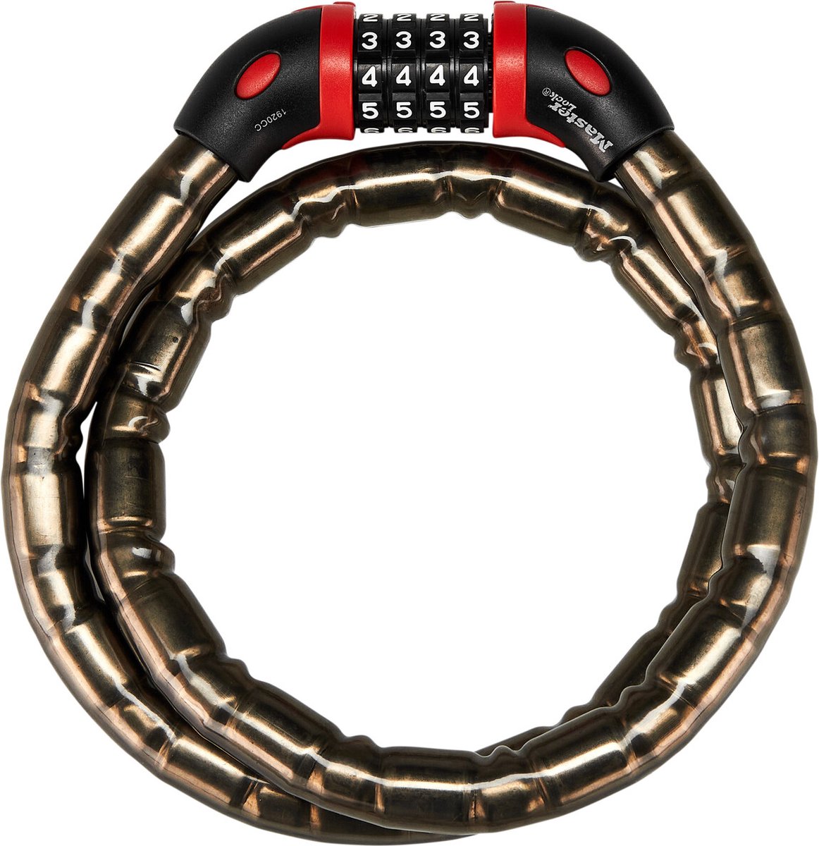 Câble antivol Masterlock - serrure à combinaison - acier renforcé - 1m x 18mm - 8226eurdpro