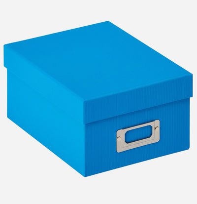 Walther fb-115-u fun - boîte de rangement photos - dimensions 17 x 22 x 11 cm - 700 photos 10 x 15 cm - bleu océan