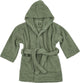 Peignoir Meyco baby uni - tissu éponge - vert forêt - 86 92