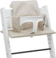 Jollein réducteur de chaise d'évolution - nougat - pour chaise haute - polyester enduit