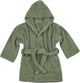 Peignoir Meyco baby uni - tissu éponge - vert forêt - 98 104