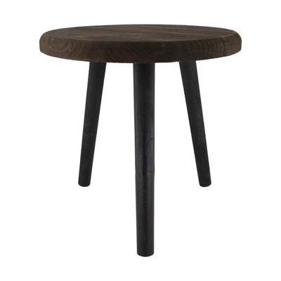 Table d'appoint Dijk Natural Collections bois de paulownia ø38xh38cm