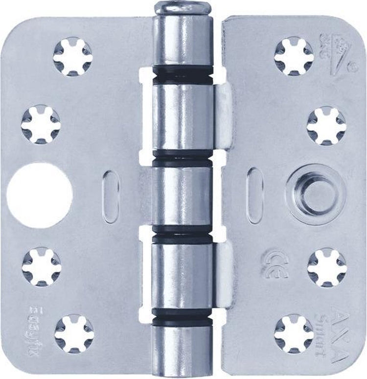 Axa charnière de sécurité smart easyfix 89x89 coin rond galvanisé ve=50 - 1687-09-23 7v