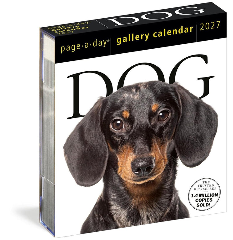 Calendrier de la galerie Dog page-a-day® 2027