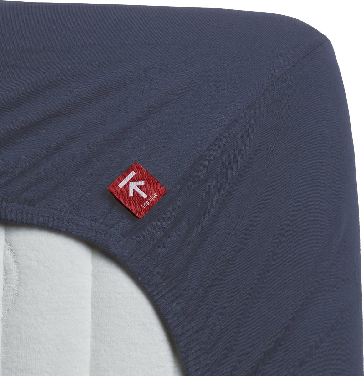 Beddinghouse - jersey stretch - drap-housse - 160x220 cm - bleu - qualité premium