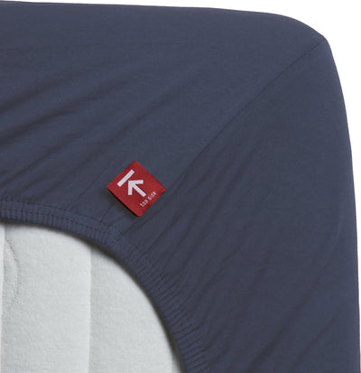 Beddinghouse - jersey stretch - drap-housse - 160x220 cm - bleu - qualité premium