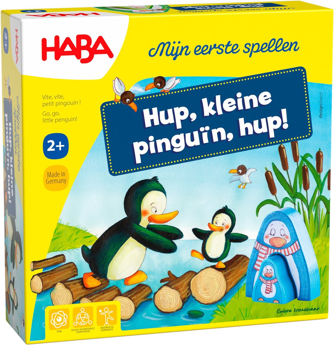 Haba | mes premiers jeux - vas-y, petit pingouin, vas-y !