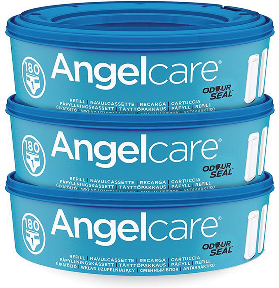 Cassettes de recharge Angelcare, paquet de 3
