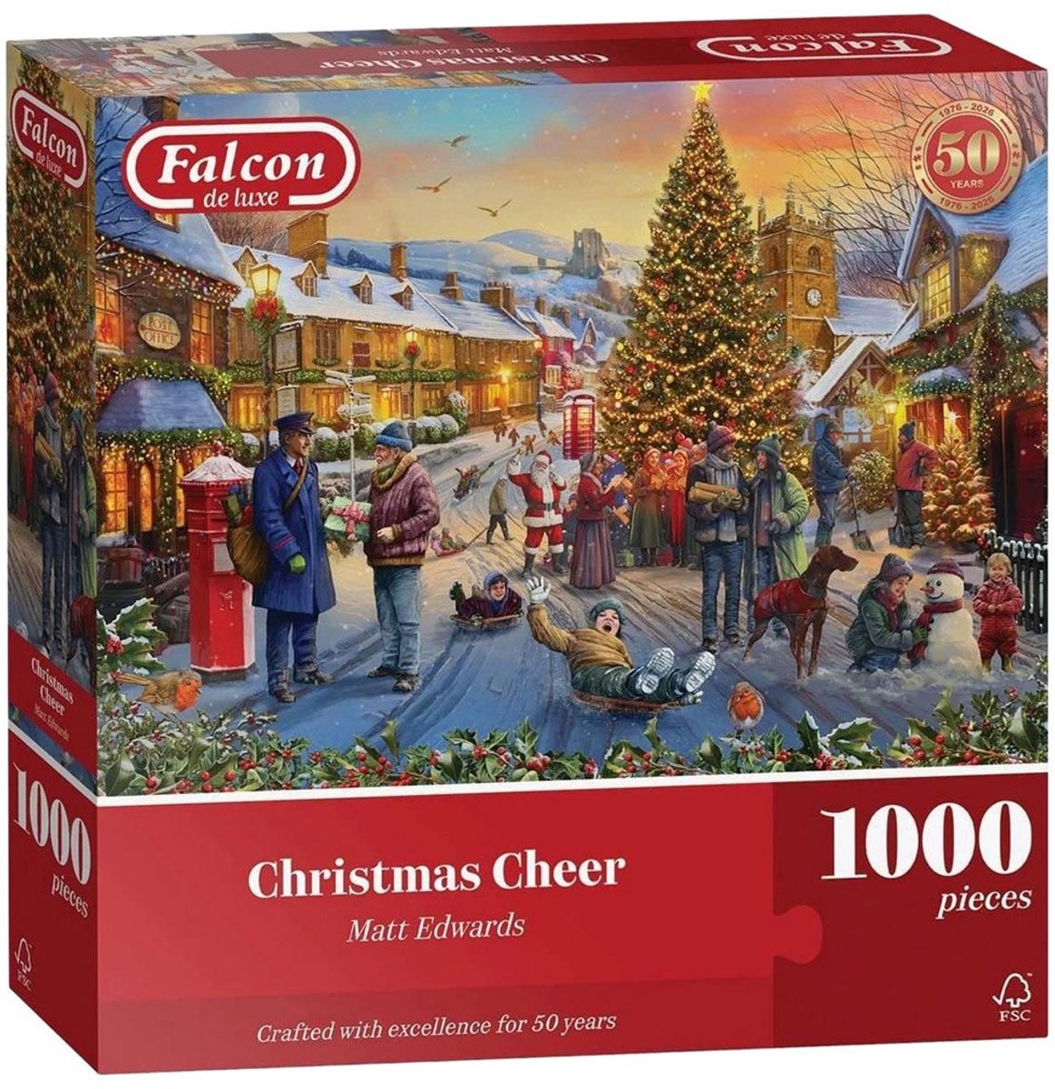 Puzzle de Noël Faucon géant - 1000 mcx
