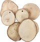 Disques en bois Creativ Company avec trou, d 40-70 mm, taille du trou 4 mm, épaisseur 5 mm, env. 250 gr, 25 pièces 1 boîte