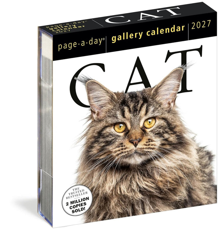 Calendrier de la galerie Cat page-a-day® 2027