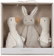 Coffret cadeau tricoté naturel pour nouveau-né Little Dutch
