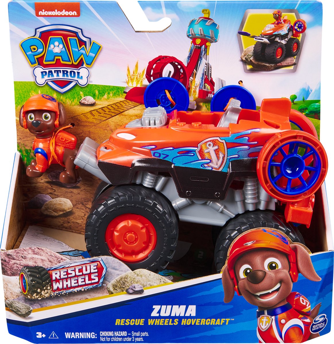 PAW Patrol Rescue Roues Zuma
